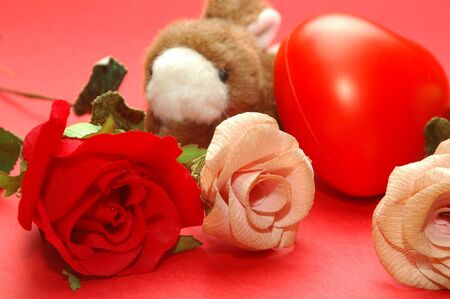 ribbit with hearts, lovely photoの写真素材