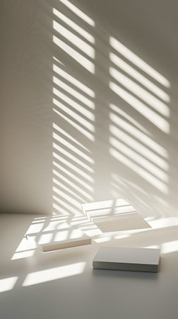 Aesthetic view on three books, light pastel colors. Creative background. Reading concept. Generative AI.の素材