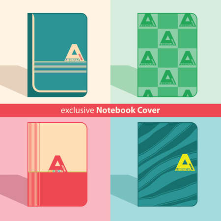 Exclusive Notebook Agenda Coverのイラスト素材