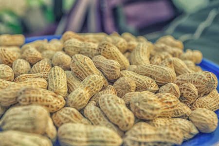 crispy crunchy peanuts photoの写真素材