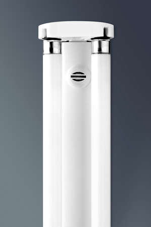 Fluorescent Twin Lamp 28 Wattage Front Viewの写真素材