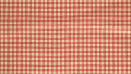 texture pink white plaid fabric real photo in studio photoの写真素材