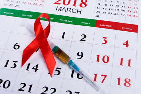 International day against drug addiction and drug trafficking. The first of Marchの写真素材