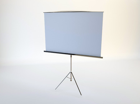 Empty projector sheetの写真素材