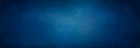 Empty space of Blue plaster concrete wall grunge texture background.