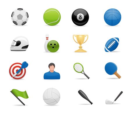 Sport icons setのイラスト素材