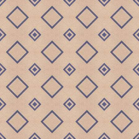 Cloth background with geometric pattern decorations, tileable seamless texture