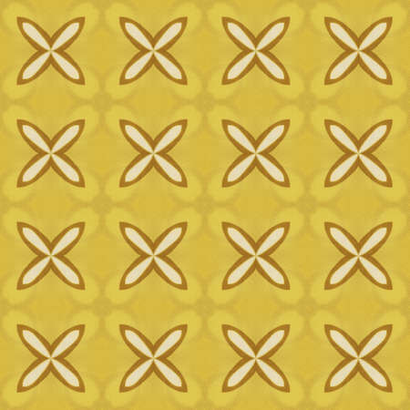 Cloth background with flowers pattern decoration, tileable seamless texture