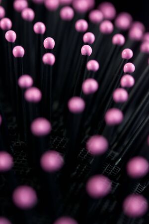 Hairbrush abstractの写真素材