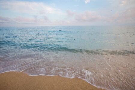 Beach in Orosei, Sardinia, Italyの写真素材
