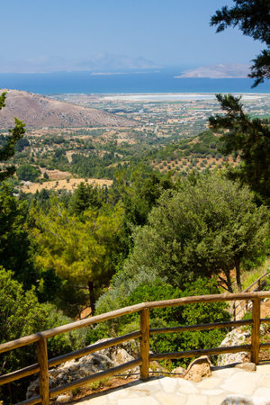 View to Kos island in Greece.の写真素材