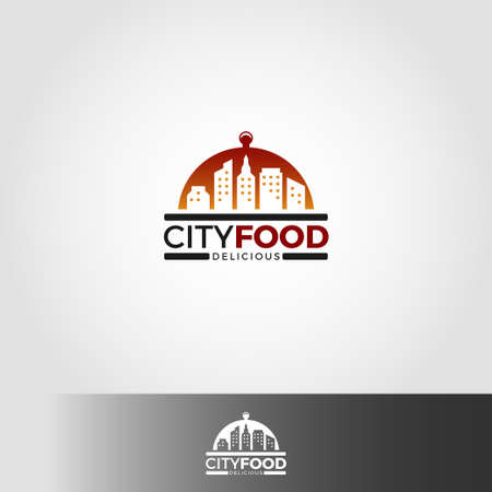 City Food Logo Templateのイラスト素材