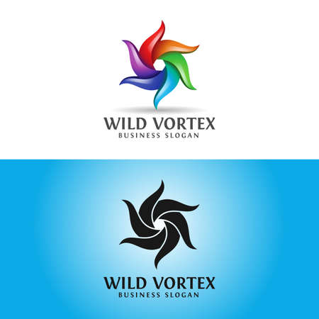 Wild Vortex Logo Templateのイラスト素材