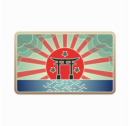 japanese culture & religionのイラスト素材