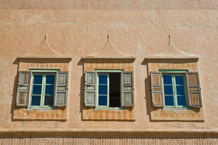 Pavilion at the Menara outside Marrakech medina's wall, Moroccoの写真素材