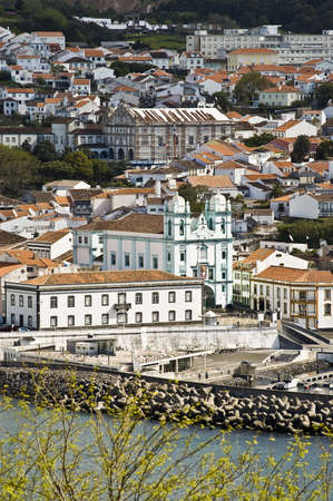 Misericordia Church at Angra do Heroismo, Terceira, Azores, Portugal.の写真素材