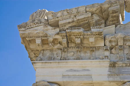 Ruins of Pergamo, southwest Turkeyの写真素材