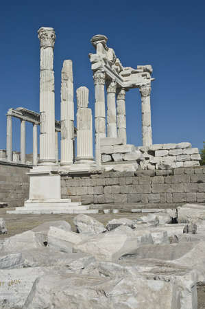 Ruins of Pergamo, southwest Turkeyの写真素材