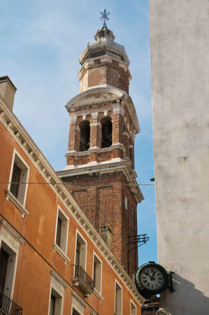 San Bartolomeo Church, near Rialto Bridgeの写真素材