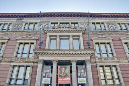 The Martin-Gropius-Bau, the former Museum of Decorative Arts in Berlin, now an exhibition hall in Berlin, Germanyのeditorial素材