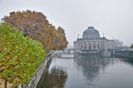 Bode Museum located on Museum Island, a UNESCO-designated World Heritage Site on Berlin, Germanyのeditorial素材