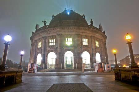 Bode Museum located on Museum Island on Berlin, Germanyのeditorial素材