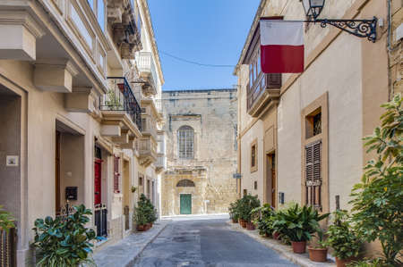 Knight Hall located in Vittoriosa (Birgu), Maltaの写真素材