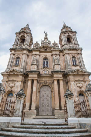 Assumption Parish Church in Gudja, Maltaの写真素材