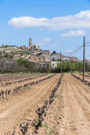 Corbera de Ebro village in Tarragona, Spain's Catalonia Province