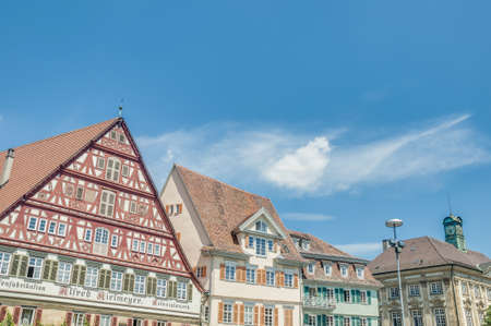 Market Square (Marktplatz) in Esslingen am Neckar town near Stuttgart, Germany
