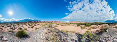 The Colorados area on Quebrada de las Conchas near Cafayate city in Salta Province, northern...