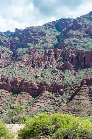 The Friar (El Fraile) area on Quebrada de las Conchas near Cafayate city in Salta Province, northern...