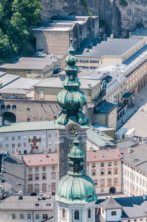Saint Peter's Archabbey located at Salzburg, Austriaのeditorial素材