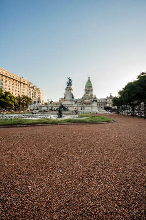 Congress Square downtown Buenos Aires, Argentina