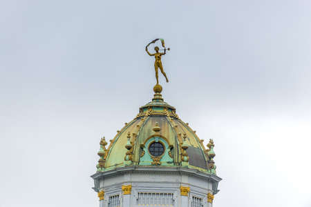 Guildhalls on Grand Place (Grote Markt), the central square of Brussels, it's most important tourist...