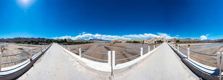 Las Flechas Gorge along famous Route 40 in its section through the northern province of Salta,...