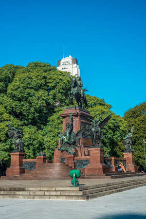 Plaza San Martin (San Martin Square), a park located in the Retiro neighbourhood of Buenos Aires, Argentina.のeditorial素材