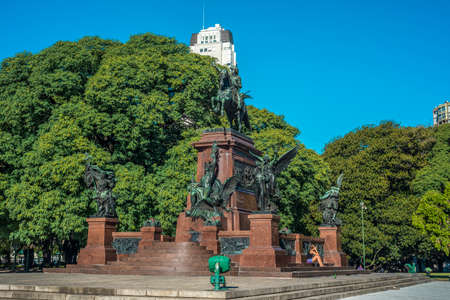 Plaza San Martin (San Martin Square), a park located in the Retiro neighbourhood of Buenos Aires,...