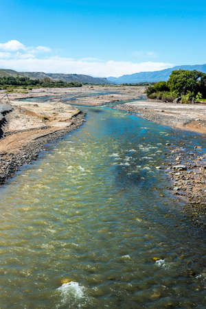 Calchaqui River along Calchaqui Valleys in Salta Province, northern Argentina