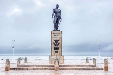 Almirante Brown Square in the coastal city of Mar del Plata in Buenos Aires province, Argentinaのeditorial素材