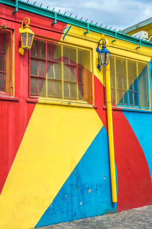 Colorful houses at Caminito street in La Boca, Buenos Aires, Argentinaのeditorial素材