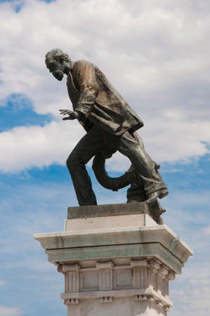 Luis Viale's monument.のeditorial素材