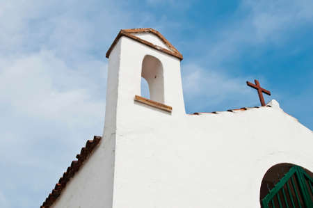 Church located at Cruz del Carmen, Tenerife Islandの写真素材