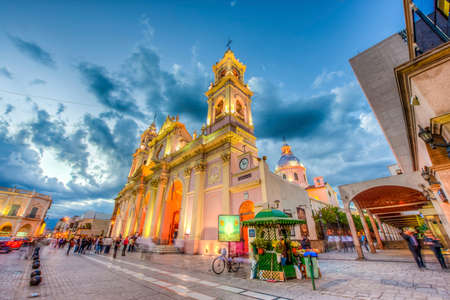 Cathedral Basilica and Sanctuary of the Lord and the Virgin of the Miracle in Salta, Argentinaのeditorial素材