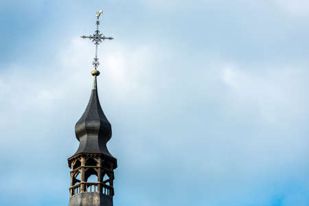 Collegiate Church of Notre-Dame in Dinant, Waloon region, Belgiumの写真素材