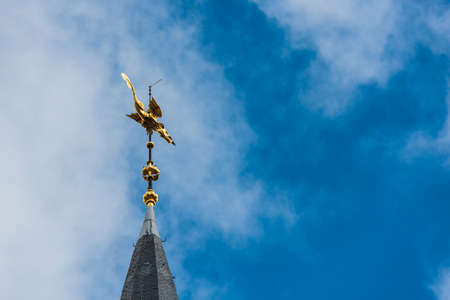 The belfry of Tournai, the oldest in Belgiumの写真素材
