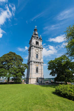 The belfry, also called El Catiau by Montois, was built in Mons in the 17th century and is the only baroque style building in Belgium that reaches a height of 87 meters.のeditorial素材