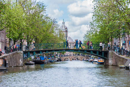 AMSTERDAM, NETHERLANDS â JUNE 16, 2013: Church dedicated to Saint Nicholas, patron saint of Amsterdam in Netherlands.のeditorial素材