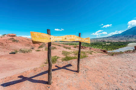 Quebrada de las Conchas along Route 68 near Cafayate city in Salta Province, northern Argentina