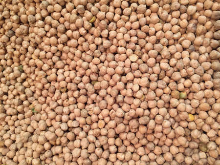 Chickpea seeds background